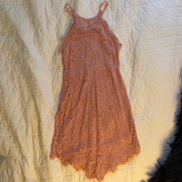 Pink Lace Free People Dress size XS - Picture 2 of 5